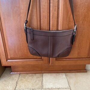 Vintage Coach Bleeker Felicia Leather Shoulder Bag